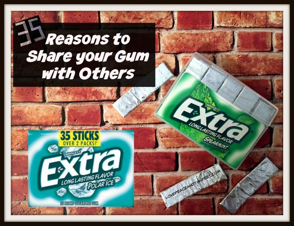 reasons to share your gum - extra 35 pack