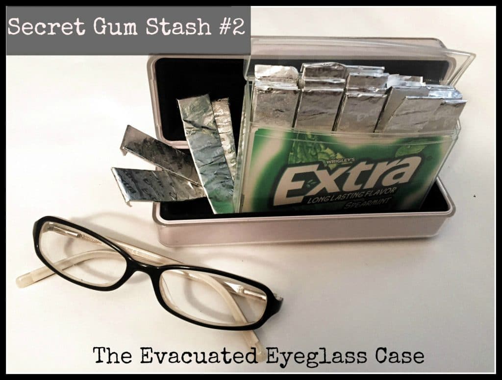 where to hide your gum