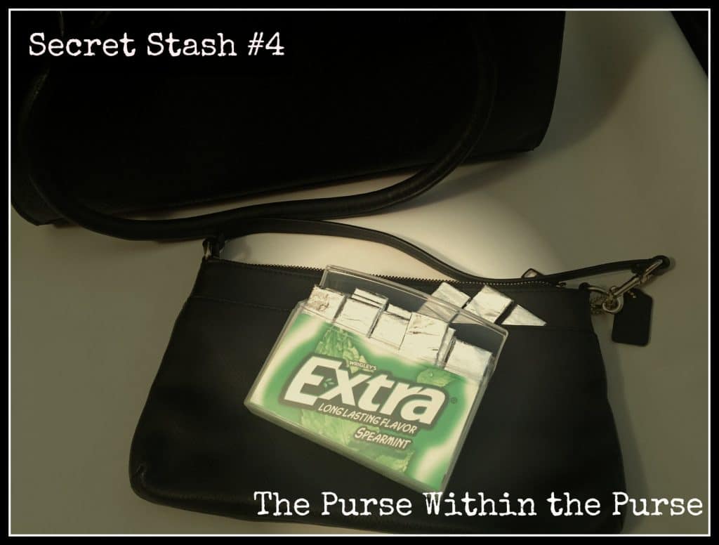 where to hide your gum