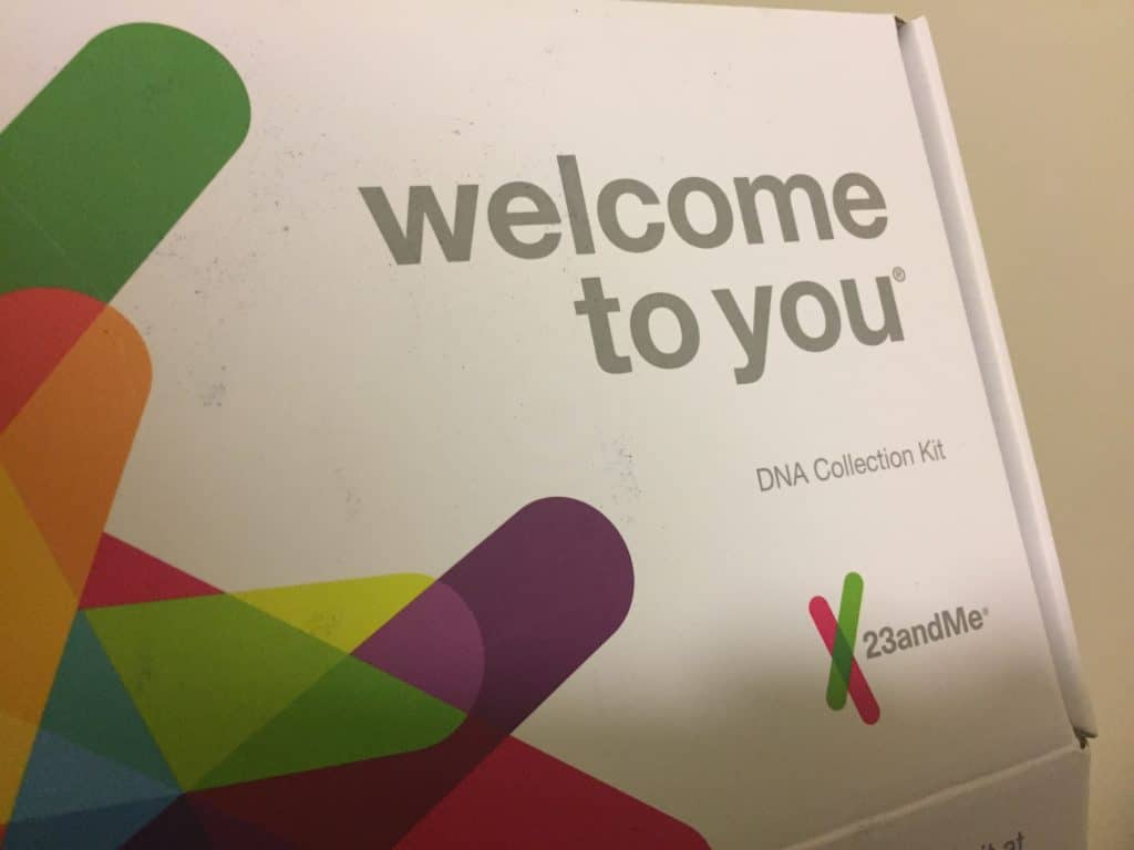 23 and Me DNA Collector Kit