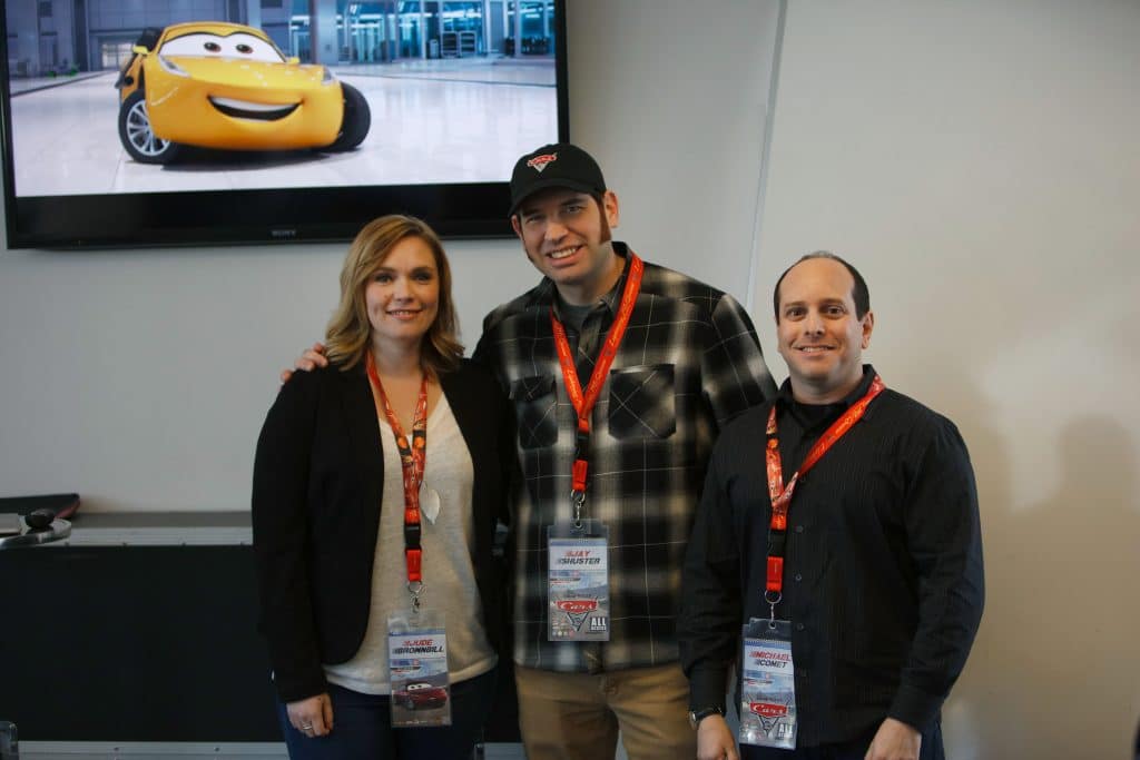 The "Cars 3" Long Lead Press Days, held at Sonoma Raceway, including presentations by Directing Animator Jude Brownbill, Production Designer Jay Shuster and Characters Supervisor Michael Comet, held on March 28, 2017 in Sonoma, Calif. (Photo by Deborah Coleman / Pixar)