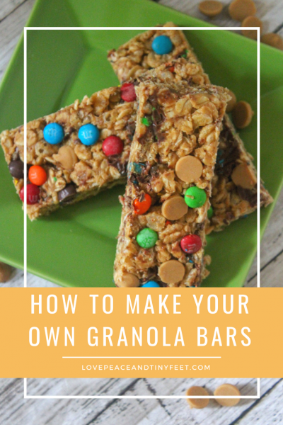 How to make your own Homemade Granola Bars | Recipe